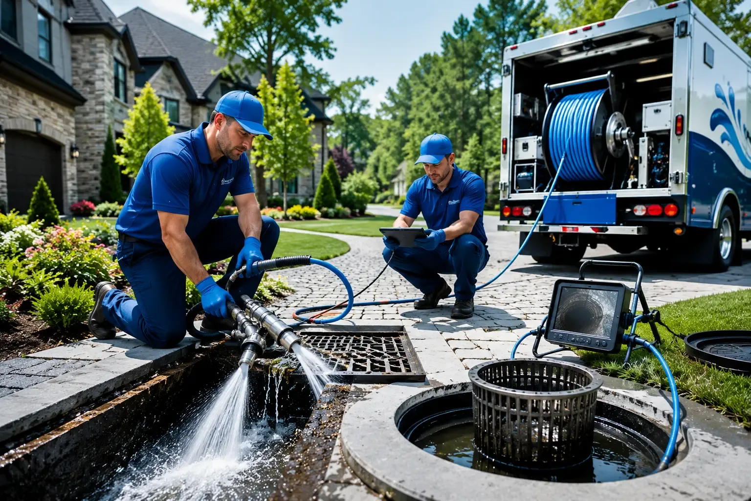 Local outdoor drain cleaning professionals in Camden, TN